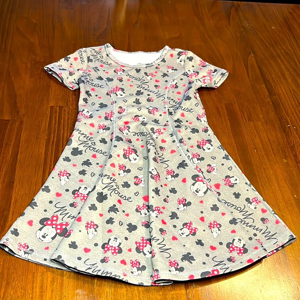🎀Gray Minnie Mouse Kids Dress🎀